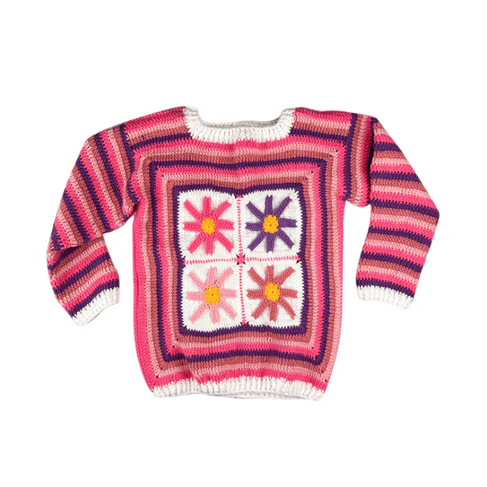 Woolen Daisy Sweater