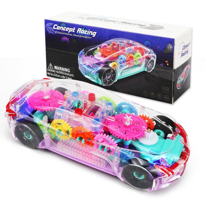 Transparent Concept Racing Car